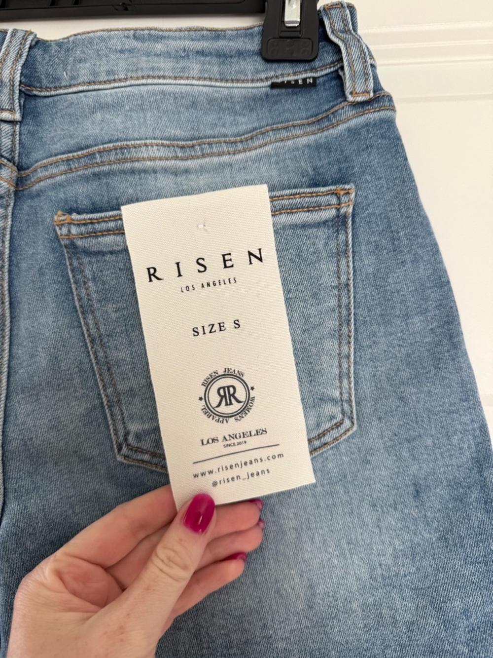 NWT Risen High Rise Shorts - Picture 3 of 4